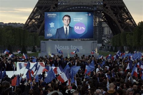 Macron Defeats Le Pen To Win Second Term As French President