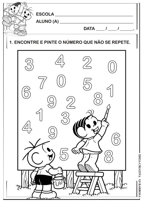 Atividades Infantil De Matematica Modisedu