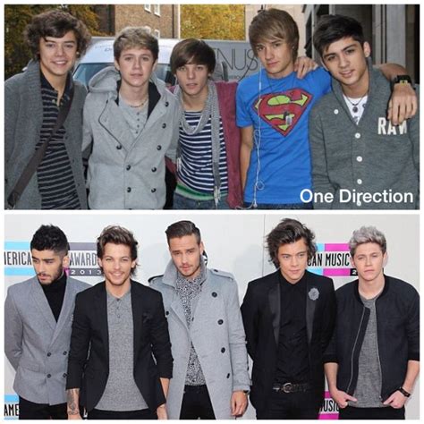 One Direction One Direction Then And Now Directions