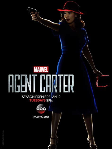 Agent Carter Un Nouveau Poster Sombre Très Sombre Pour La Saison 2