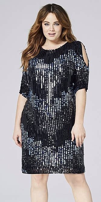 27 Plus Size Sequin Dresses With Sleeves Alexa Webb