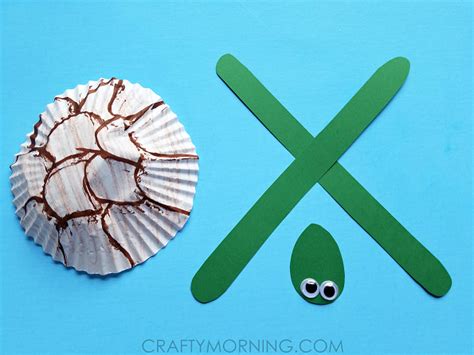 Cupcake Liner Turtle Craft For Kids Crafty Morning