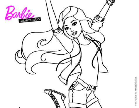 Look Sport Barbie Coloring Pages Coloring Pictures Sport Animals