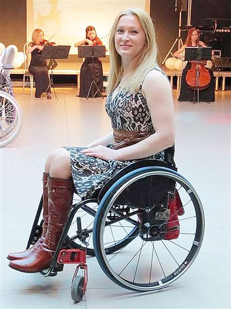 Single Leg Amputee Woman Wheelchair