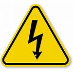 Electrical Symbol Electrocution Iso Shock Triangle Warning