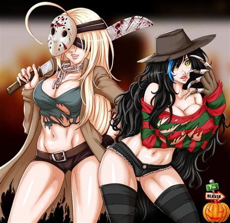 Halloween Freddy And Jason Rule 63 Movie Slashers Luscious Hentai Manga And Porn