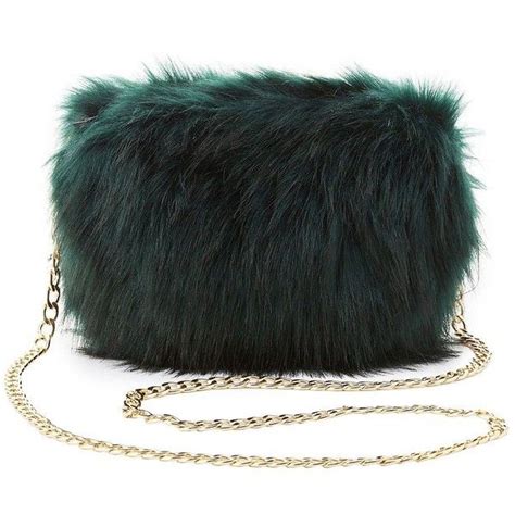 Charlotte Russe Faux Fur Crossbody Bag 310 Mxn Liked On Polyvore