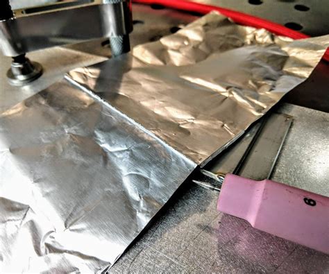 How To Weld Tin Foil 4 Steps With Pictures Instructables