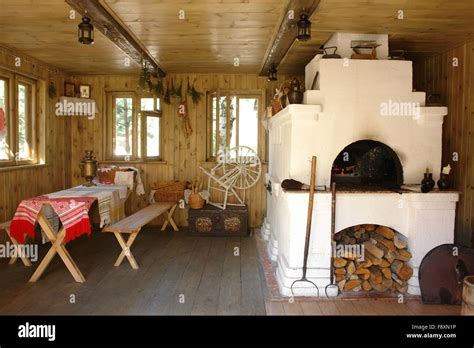 Traditional Russian Village Home Interior Hi Res Stock Photography And