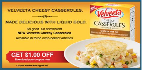Reminder Check Your E Mail For A High Value Velveeta Coupon From Kraft