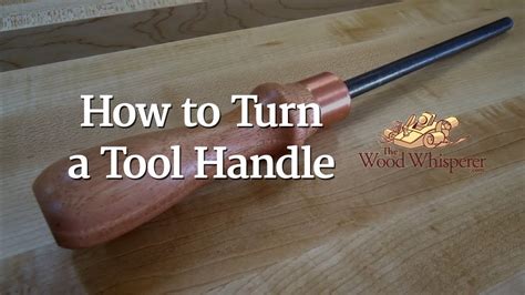 175 How To Turn A Tool Handle Youtube