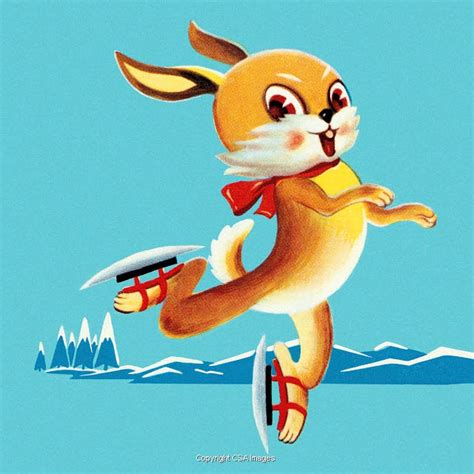 Rabbit Ice Skating 783914 Csa Images