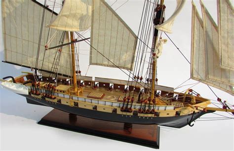 Uss Niagara Wooden Model Ship