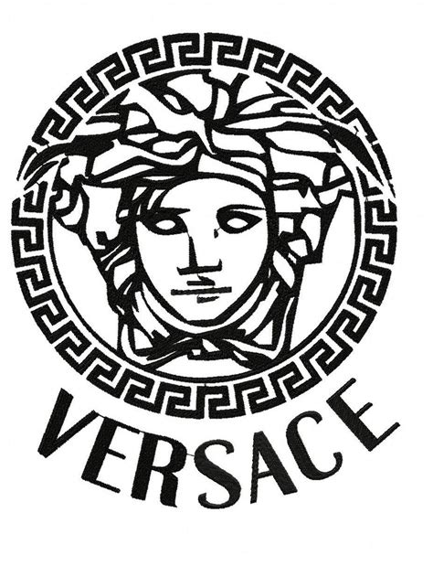 Versace Logo Drawing At Getdrawings Com Free For Personal Use Versace
