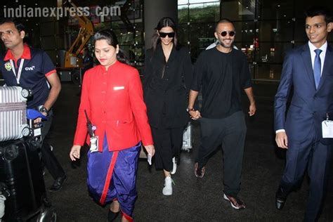 Deepika Padukone Or Sonam Kapoor Whose Monotone Travel Style Do You Like Fashion News The