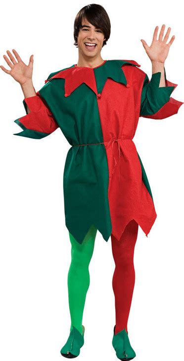 Rubies Mens Elf Tunic Costume On Sale