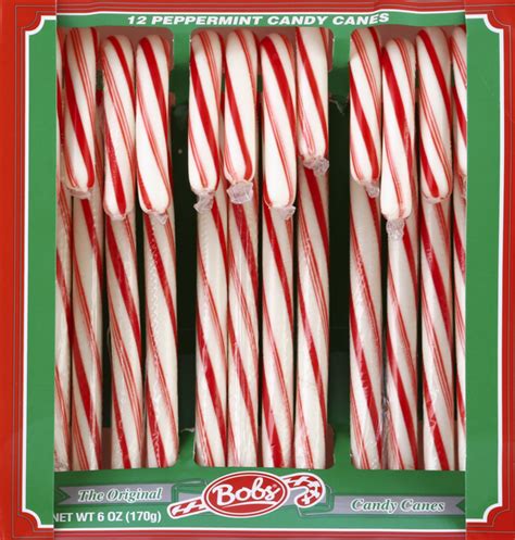 Bobs Peppermint Candy Canes 12ct Hy Vee Aisles Online Grocery Shopping