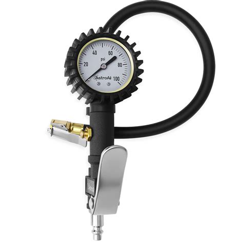 Astroai Tire Inflator With Pressure Gauge 100 Psi