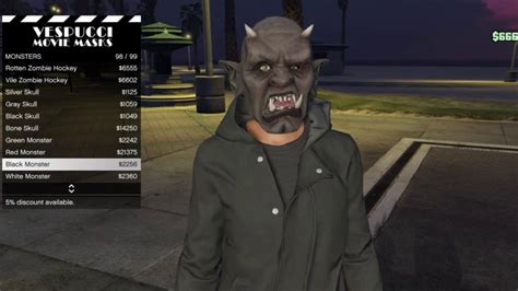 Gta 5 Halloween Face Paints And Masks Youtube