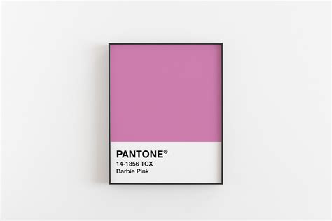 Custom Pantone Print Pantone Poster For Offer Etsy