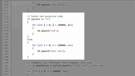 Writing Efficient Csharp Code C Net Youtube
