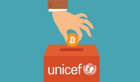 Möchte gerne spenden und spende auch schon bei unicef. UNICEF verspricht Spenden in Kryptowährungen zu halten