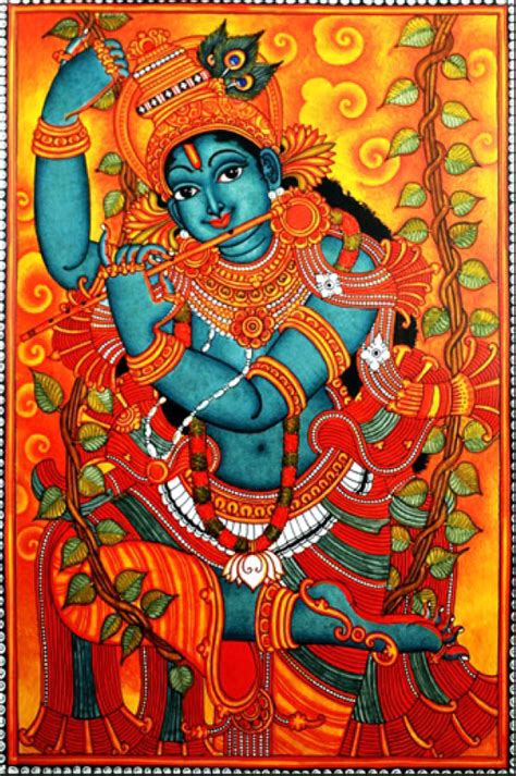 Mural Painting Lord Krishna Gramin Ebazar