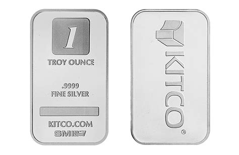 Silver Kitco Bar 1oz Silver Bullion Malaysia