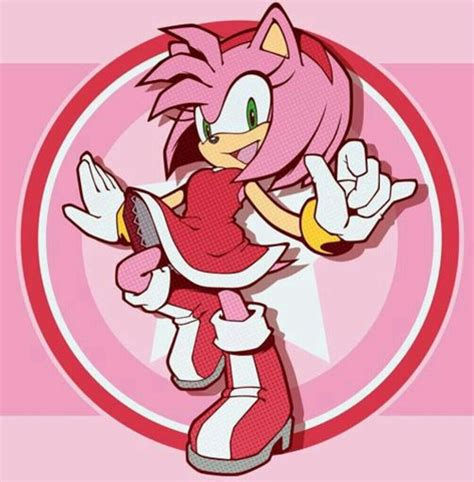 Lets Talk Characters Amy Rose Sonic The Hedgehog Amino