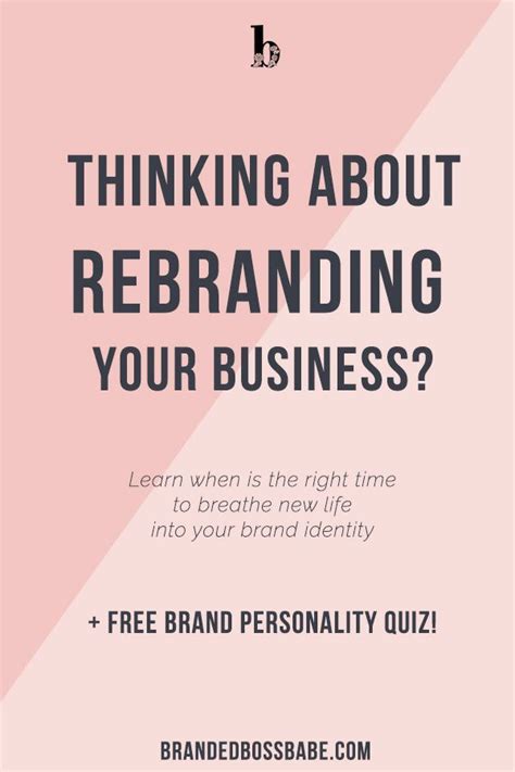 when is the right time to rebrand your business branding your business branding your