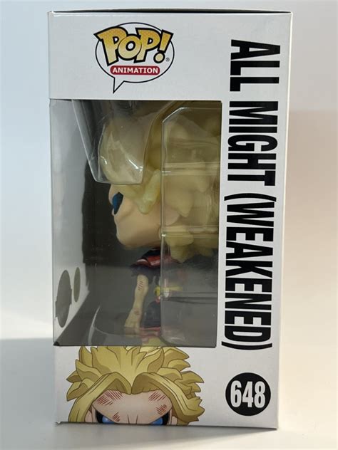 Funko Pop Animation My Hero Academia All Might Weakened Glow In The