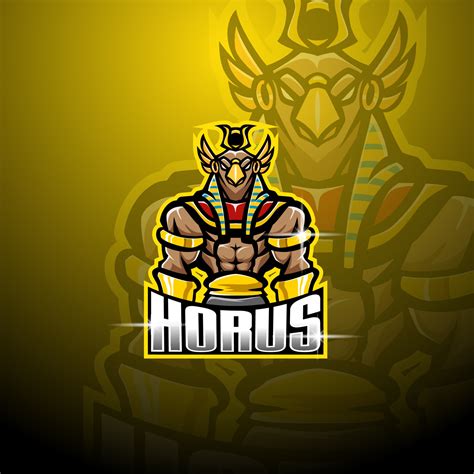 Horus Esport Mascot Logo Design 7518324 Vector Art At Vecteezy