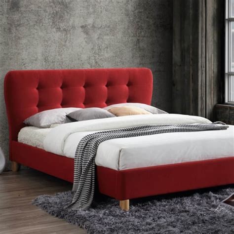 Cologne Retro Fabric Bed Frame Fabric Beds Free Delivery Fads