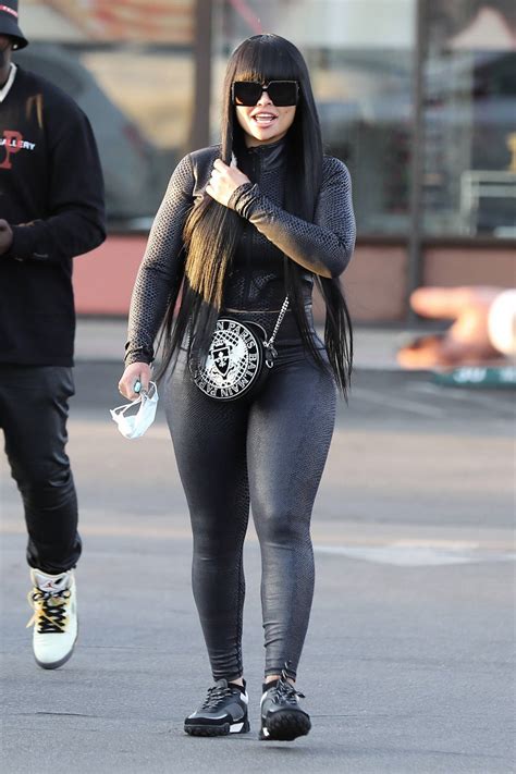 Blac Chyna Flaunts Her Curves In A Skintight Snakeskin Jumpsuit As She