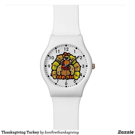 thanksgiving turkey wristwatch zazzle thanksgiving turkey wrist watch halloween party decor