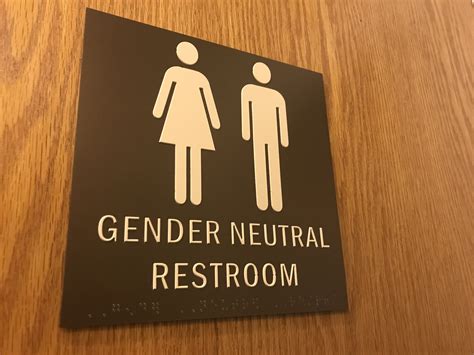 What Does A Gender Neutral Bathroom Look Like Bathroom Poster