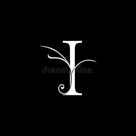 Minimalist Initial I Letter Luxury Logo Design Vector Decoration