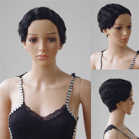 S Noilite 100 Remy Human Hair Wigs Short Finger Wave Everything Else