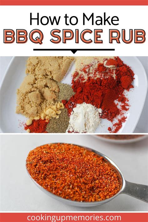 Its So Easy To Make Bbq Spice Rub At Home With Ingredients You Already Have In Your Spice