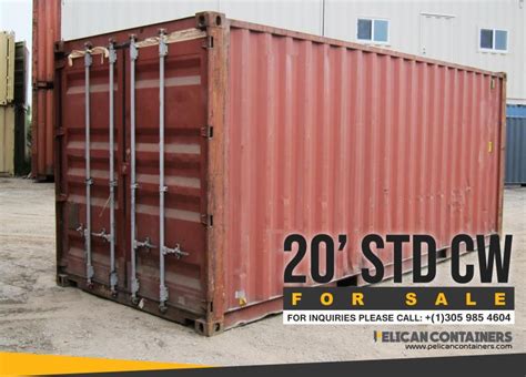 Miami 20ft Std Shipping And Storage Container For Sale In Miami