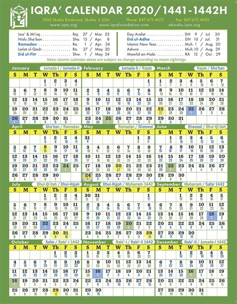 Islamic Calendar 2023 24 Printable Calendar Collection