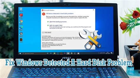 6 Fixes For “windows Detected A Hard Disk Problem” Error