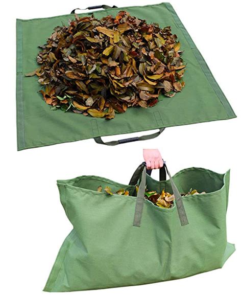 Amatory Garden Lawn Leaf Yard Waste Bag Clean Up Tarp