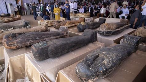 Egipto Presenta 59 Momias Intactas De Hace 2600 Años