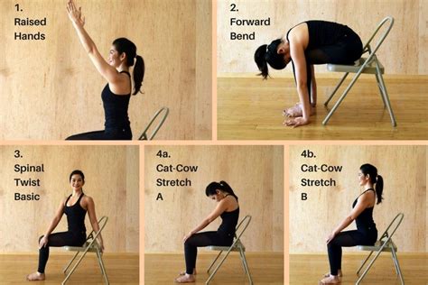 Chair Yoga Poses And Benefits 1 Thru 4 Senior Fitness Yoga Fitness