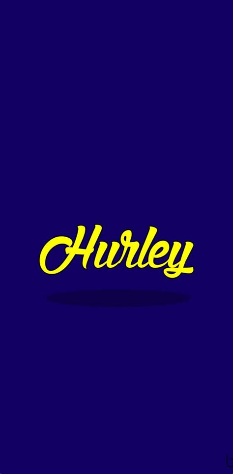 Cool Hurley Logo Wallpapers 4k Hd Cool Hurley Logo Backgrounds On