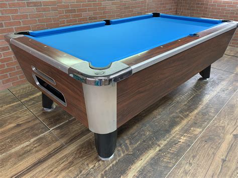Used Coin Operated Pool Table 010620a Used Coin Operated Bar Pool Tables