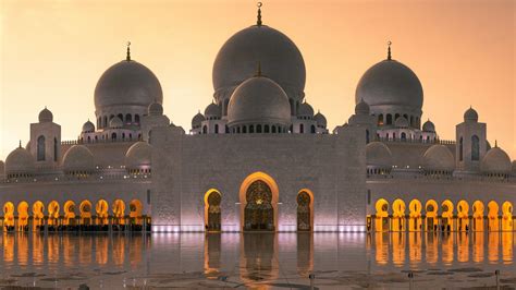 White Dome Mosque During Daytime Hd Islamic Wallpapers Hd Wallpapers