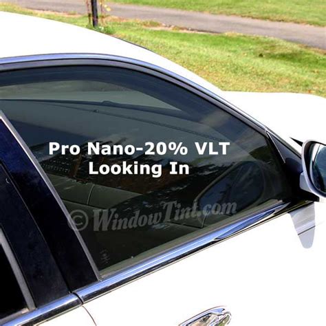 Pro Nano Ceramic 20 Vlt Auto Window Tinting Film —