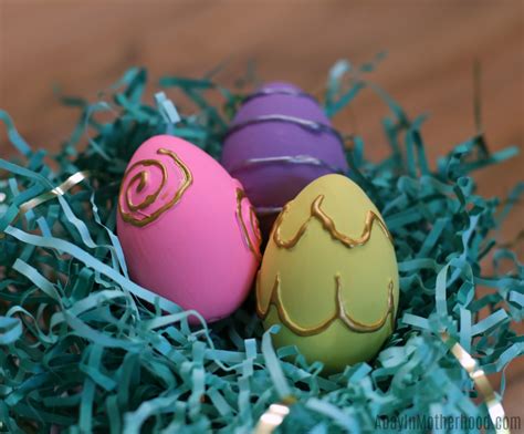 Fun Hand Painted Easter Eggs